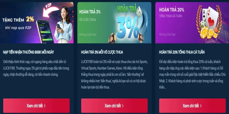 Chương trình hoàn trả hàng ngày không giới hạn tại hi8823 uy tín